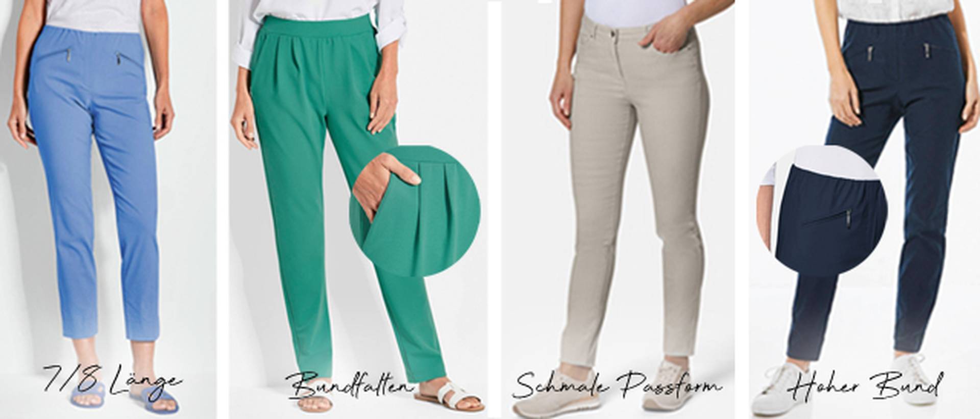 Pantalon pour paraître plus grand
