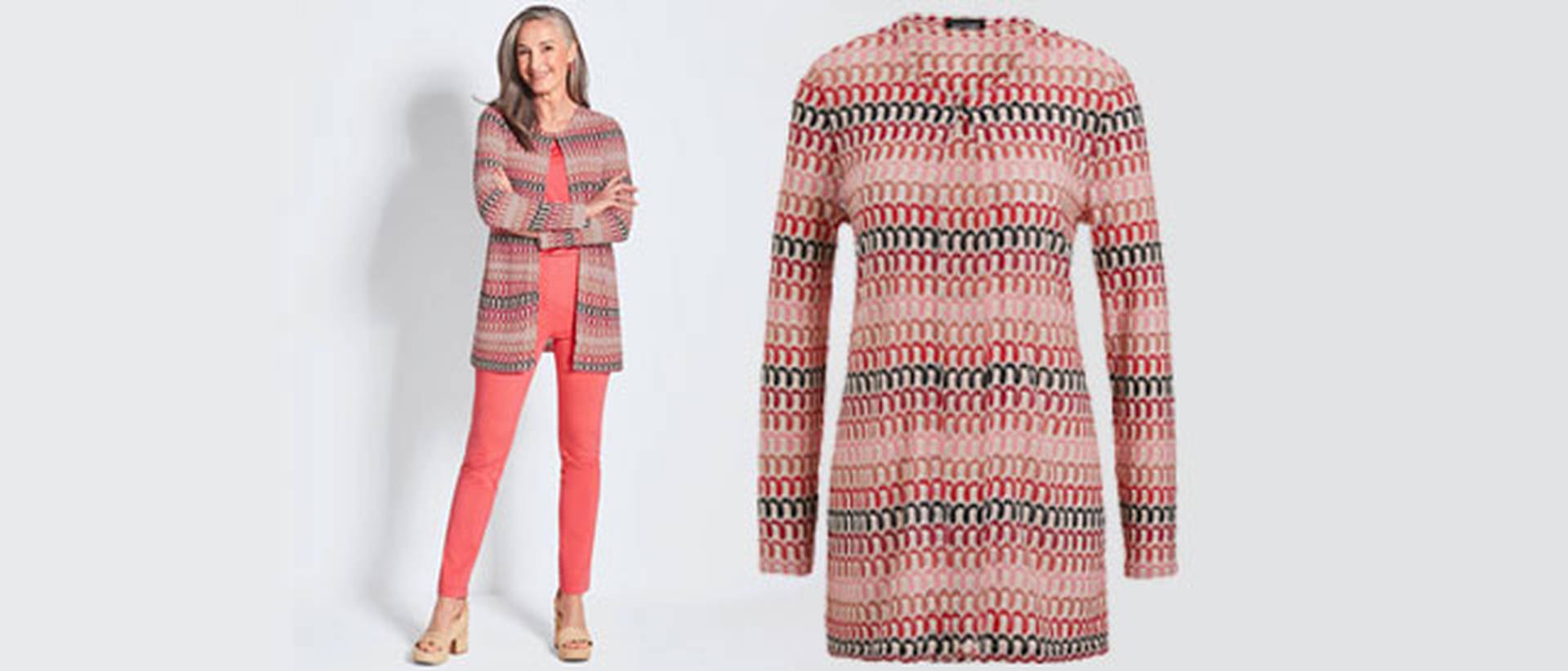 Modetrend Rundhalsjacke