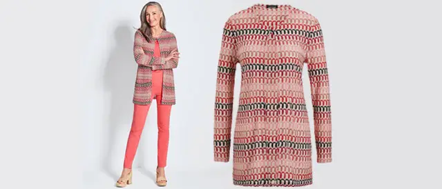 Modetrend Rundhalsjacke