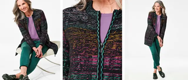 Outfit grüne Hose mit trendiger Farbkombination 