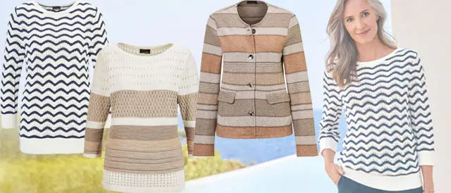 Modetrend Streifen: Ringel, Wellen, Bicolor