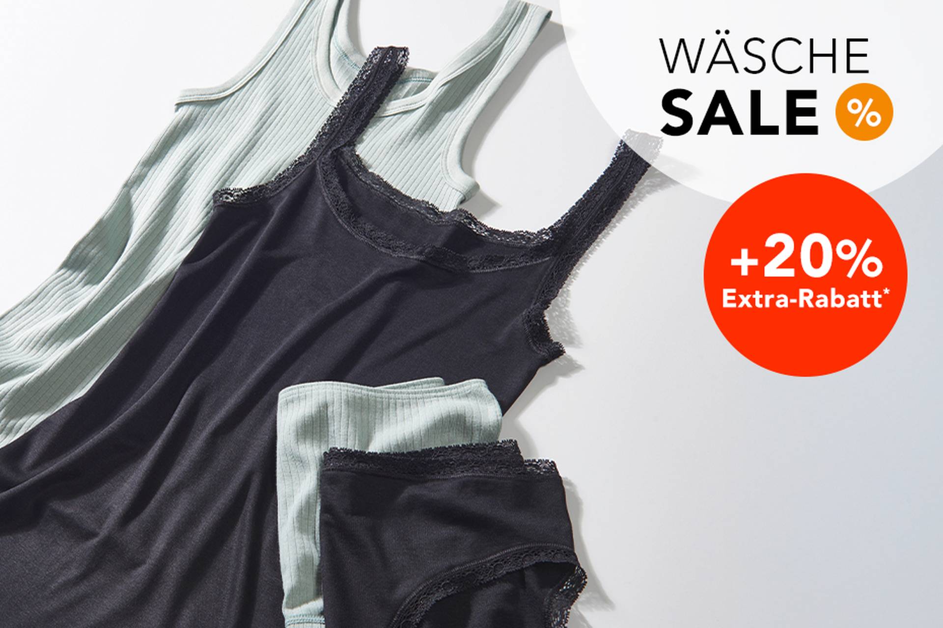 Wäsche im Sale