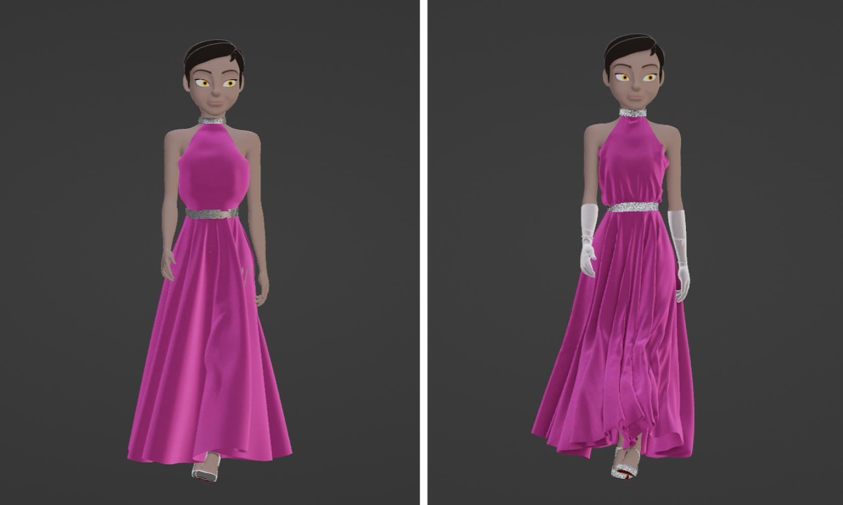 Confronto Blender e MD