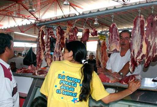 contrabando de carne, carne de contrabando desde Venezuela, contrabando desde Venezuela, expendio de carne en Cúcuta, la Nueva Sexta, comercio informal de carne en Cúcuta, carne en malas condiciones, falta de controles en expendios de Cúcuta, CONtexto ganadero