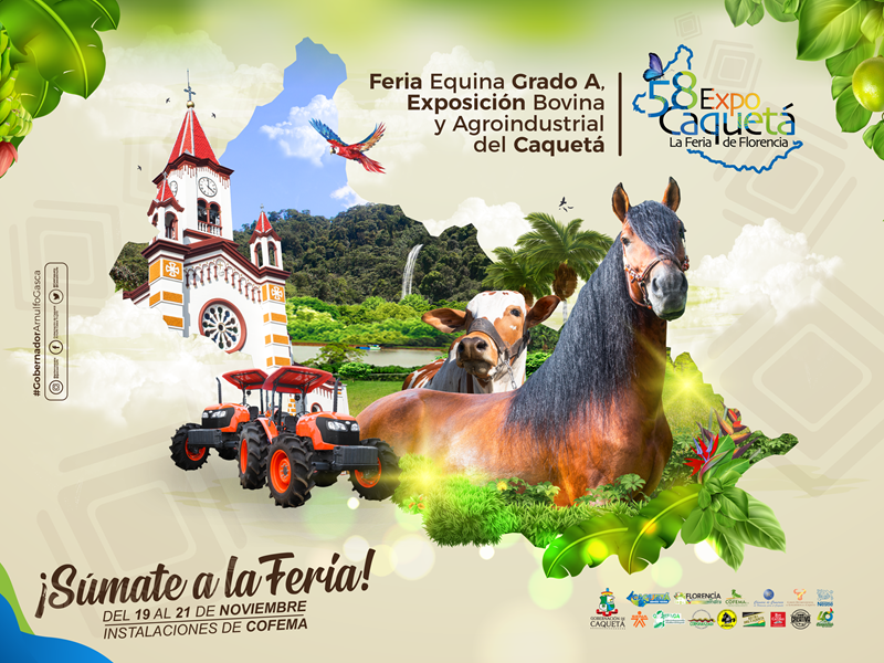 Ganadería, ganadería colombia, noticias ganaderas, noticias ganaderas colombia, CONtexto ganadero, expocaqueta 2021 fechas, expocaqueta 2021 calendario, feria expocaqueta 2021, feria de florencia, fedegan florencia, cofema, ferias ganaderas colombia, 