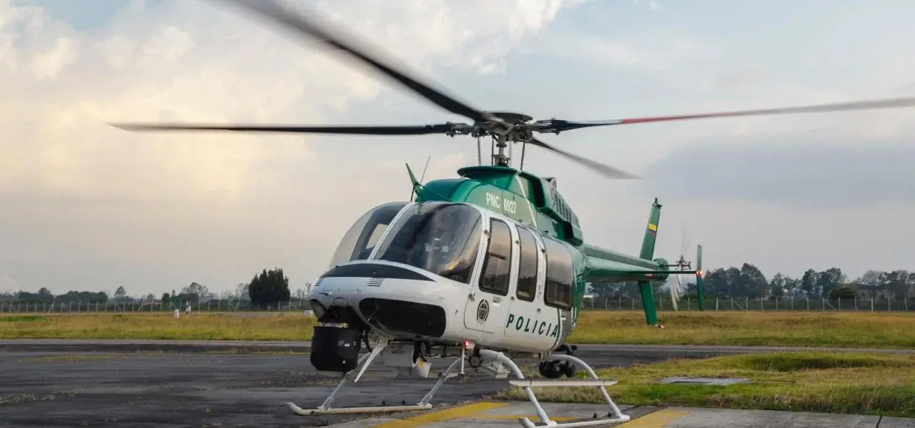 Helicóptero de la Policía Nacional