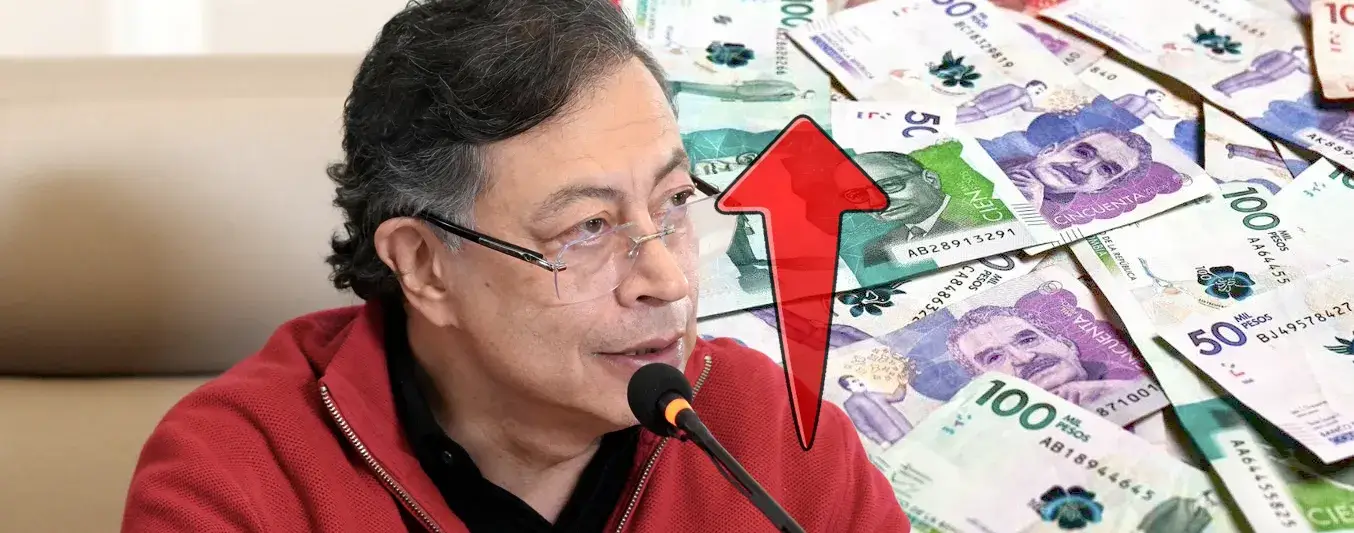 Petro advirtió que volvería a subir el salario mínimo si siguen subiendo la tasa de interés