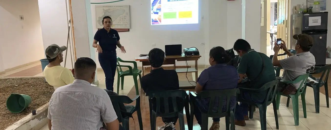 Capacitación de vacunadores