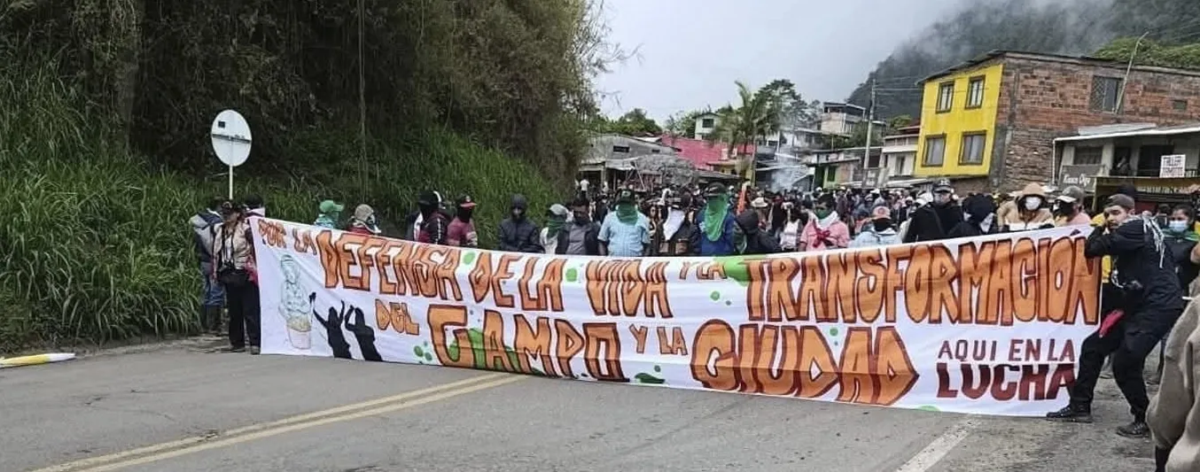 Bloqueos en la vía Panamericana