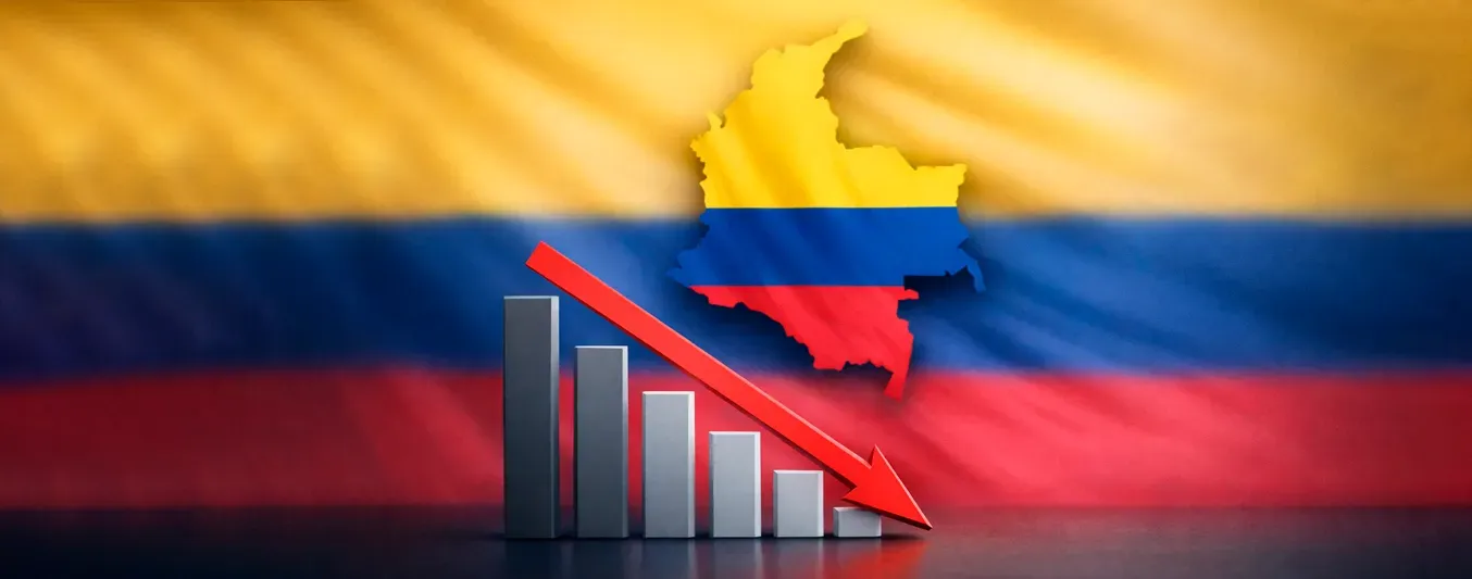 Colombia atrapada en el bajo crecimiento de su economía