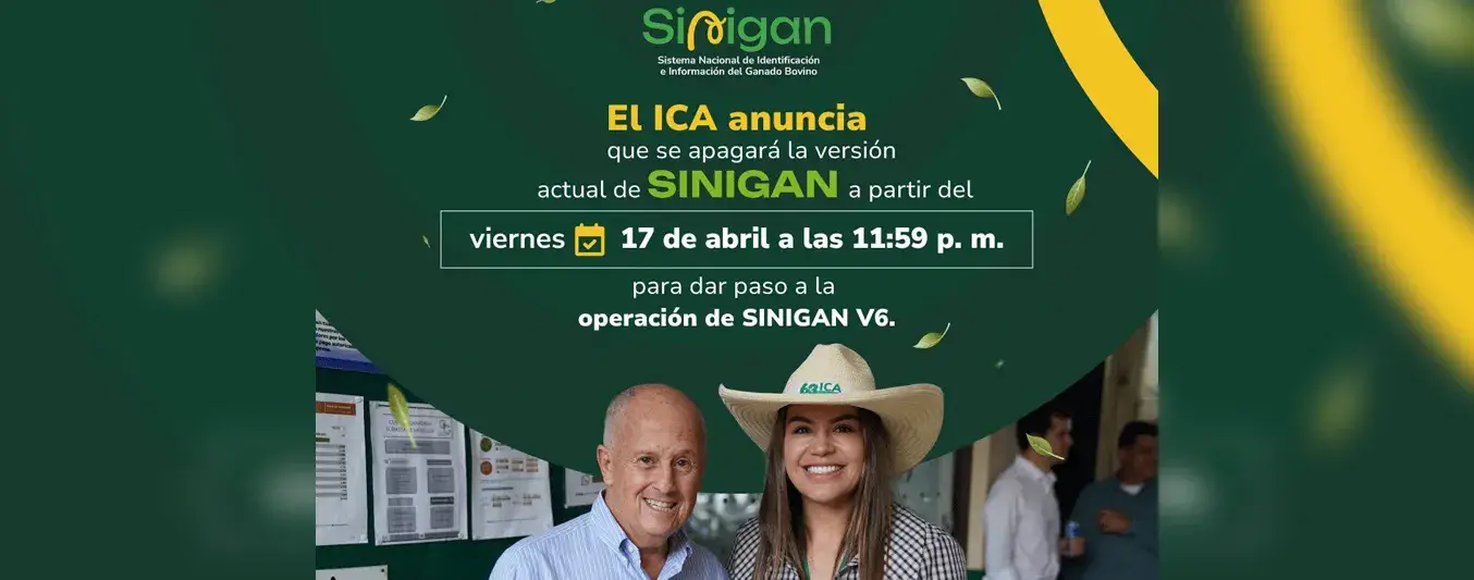 El próximo lunes 20 de abril iniciará la operación de SINIGAN V6