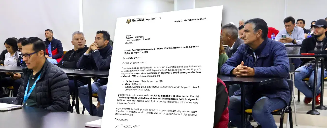 Comité de la cadena láctea de Boyacá