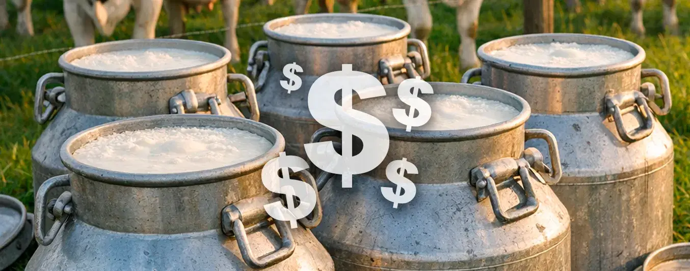 Cómo se comportó el comercio formal de leche cruda