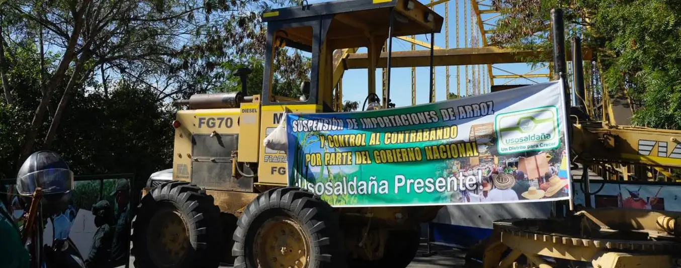 Bloqueos paro arrocero