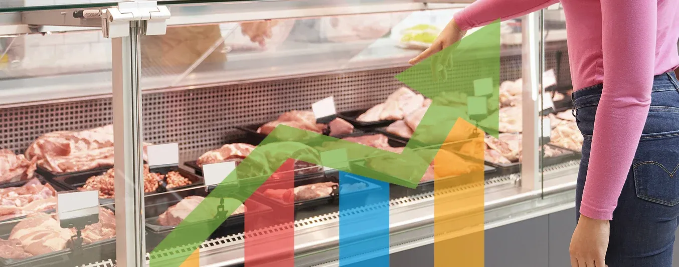 Incremento de los precios de la carne