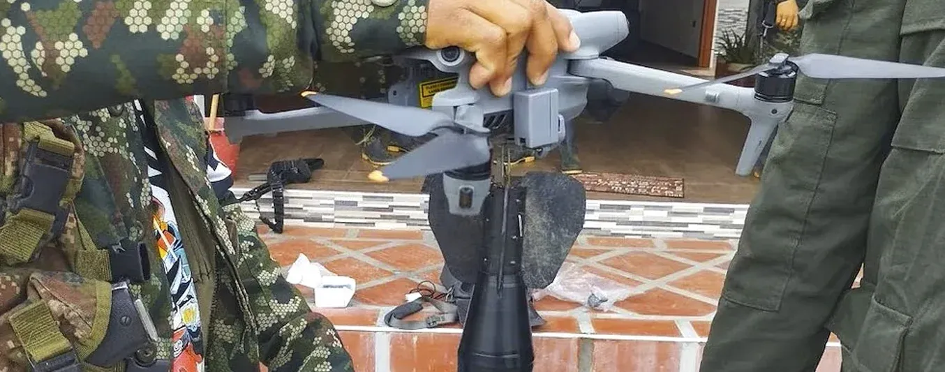 vulnerabilidad frente a drones de grupos criminales