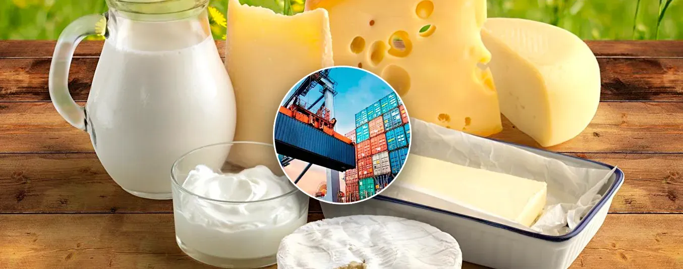 Importaciones de lácteos hasta noviembre de 2025