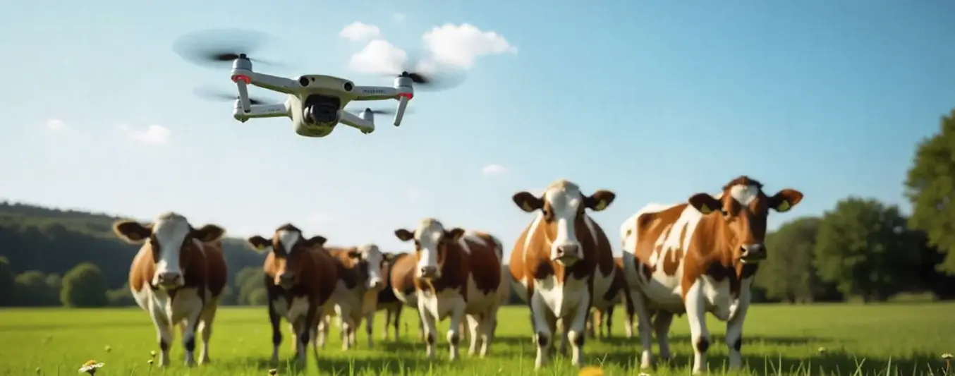 Crean herramienta para pesar las vacas desde el aire con ayuda de IA
