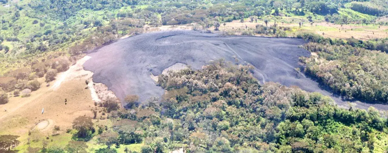Erupción de volcán en urabá afectó zonas ganaderas