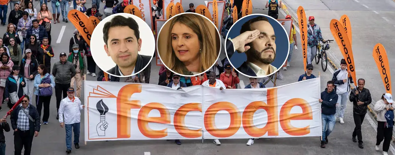 Fecode ataca a Daniel Briceño, Paloma Valencia y Abelardo de la Espriella
