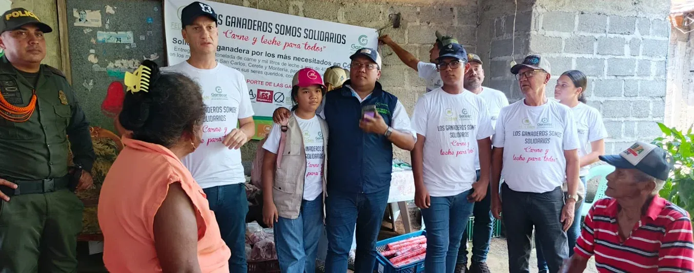 Carne y leche para todos, iniciativa en Córdoba para familias más vulnerables