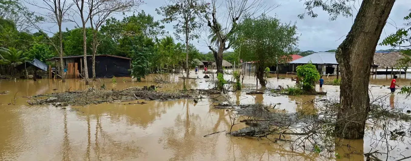 Afectaciones por lluvias del frente frío costero en Colombia