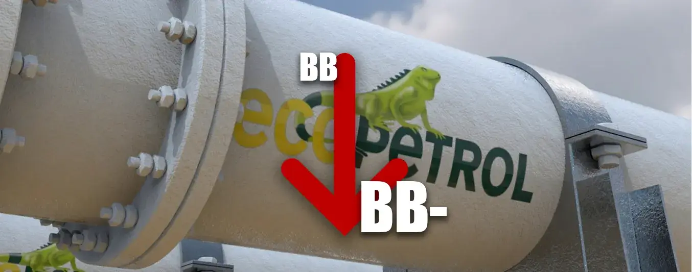 Bajan calificación a Ecopetrol de BB a BB-