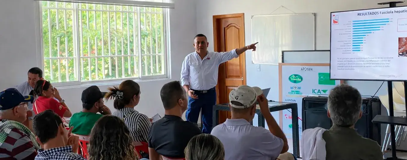 jornada técnica liderada por Asoregan junto a Vecol y Fedegán-FNG en Puerto Boyacá