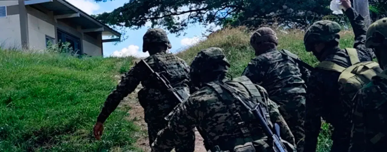 En Ipiales, Nariño, terroristas de los Comandos de Frontera atacaron al Ejército con drones cargados con explosivos.