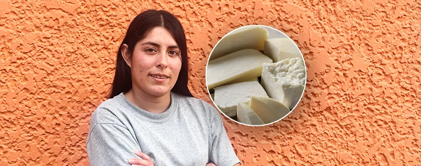 La joven que ahora dedica su vida a hacer yogures y quesos dentro de una ganadería