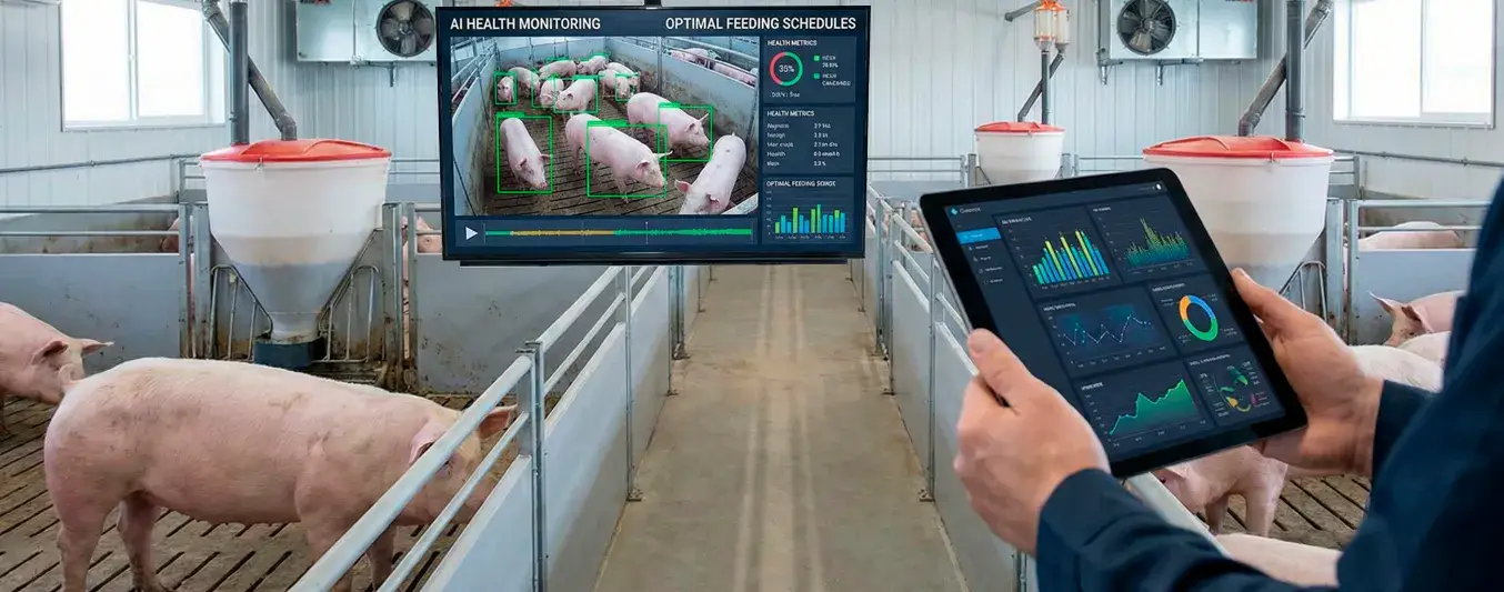 Cómo la IA está transformando la producción porcina