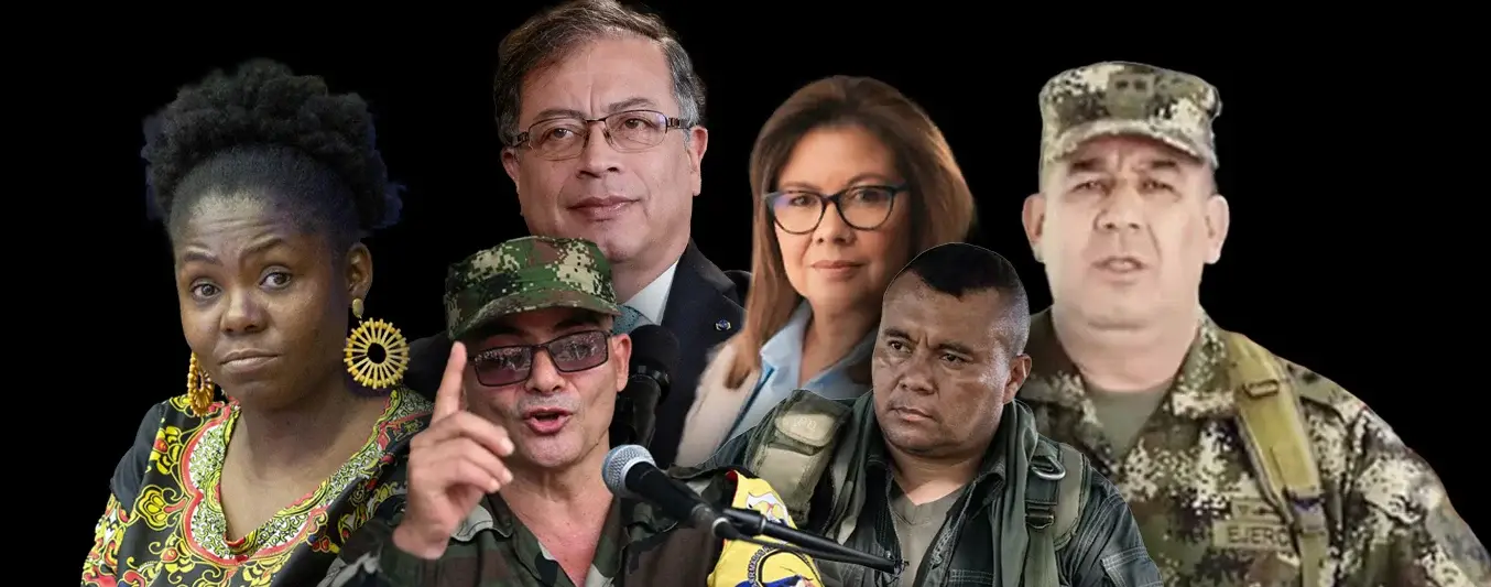 Nexos de alias Calarcá con funcionarios del estado