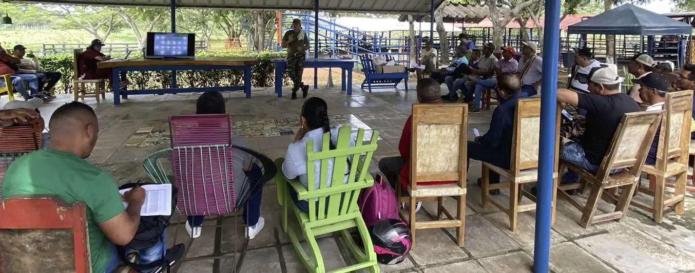 Capacitación de vacunadores