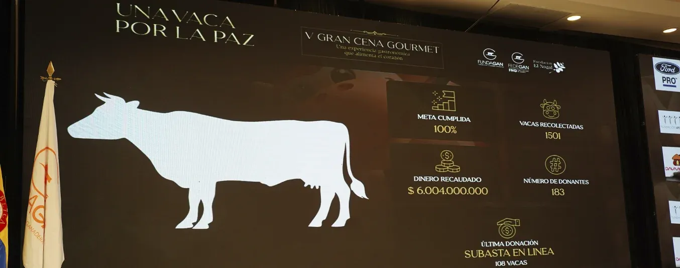 Cena Vaca por la paz 2025