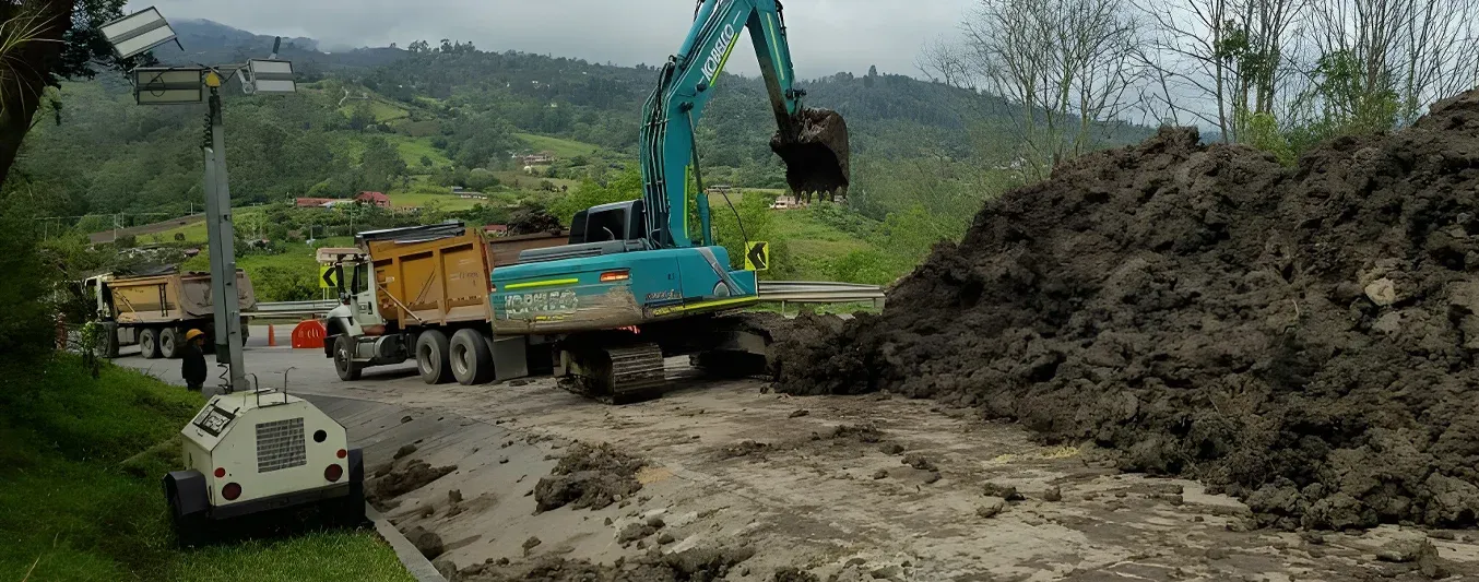 Paso provisional vía Bogotá - Villavicencio
