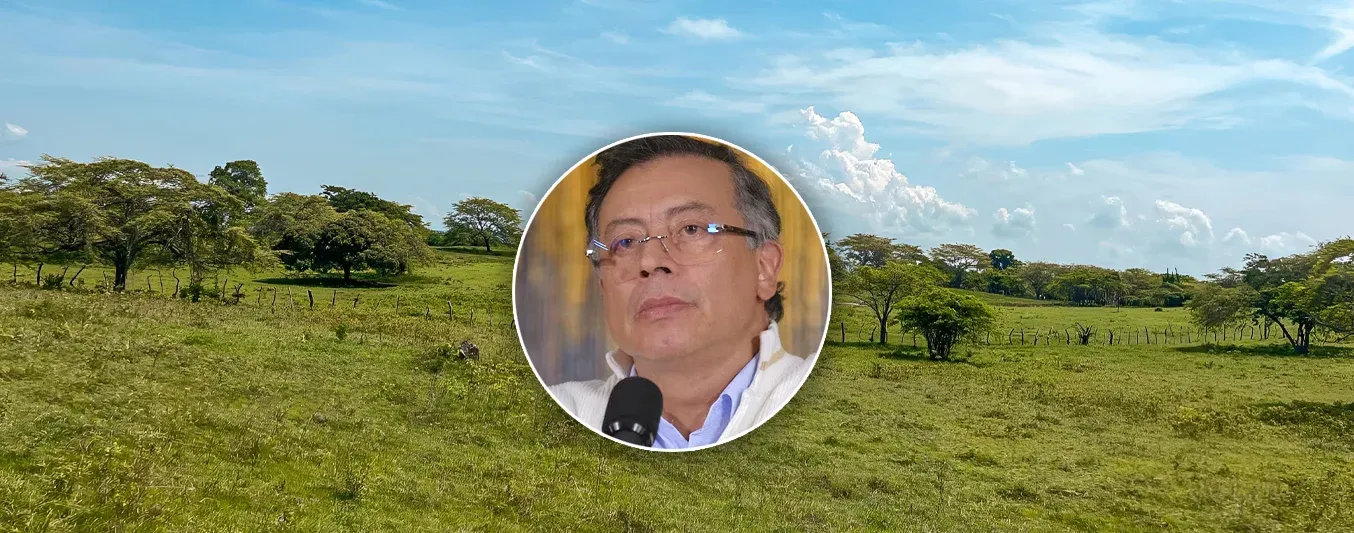 Declaraciones del presidente Petro sobre las tierras en el Atlántico