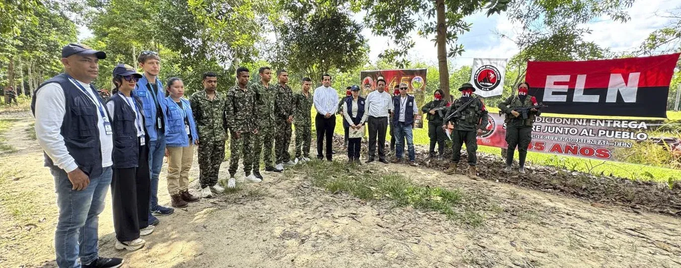 Liberados los cinco soldados secuestrados por el ELN