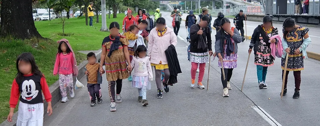 Instrumentalizaicon de los niños indígenas Embera por parte de su misma comunidad
