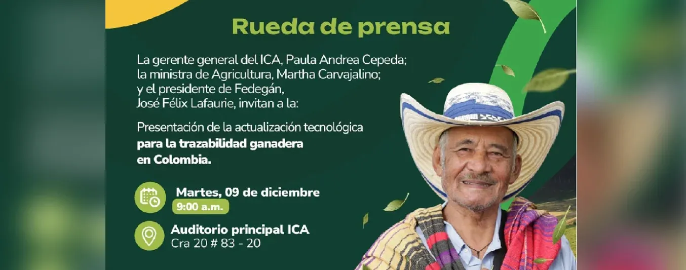 Rueda de prensa ICA - MinAgro - Fedegán