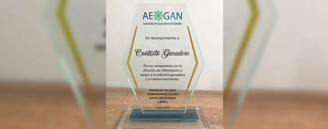 reconocimiento de Aexgan a CONtexto Ganadero