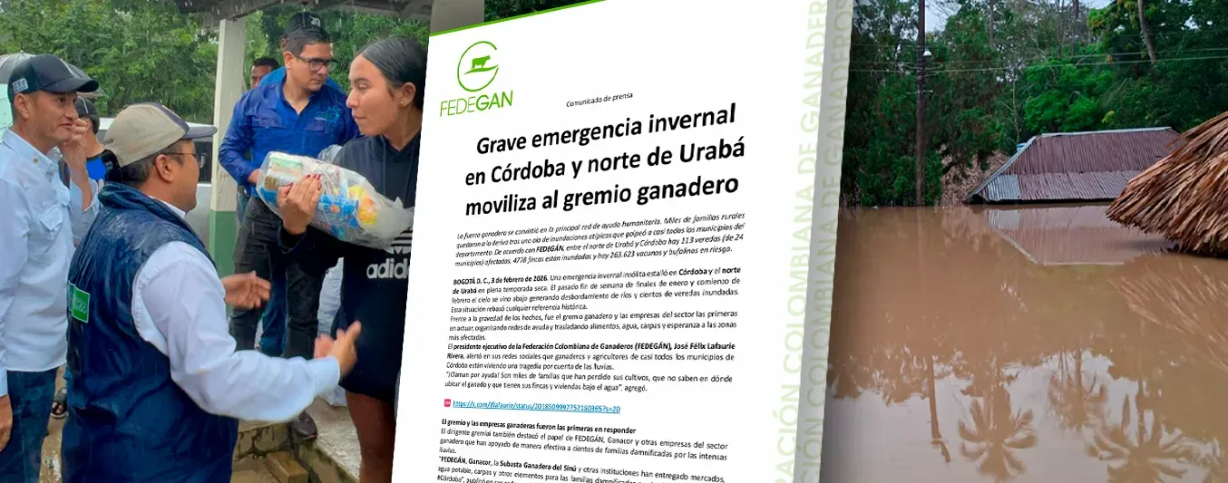 Emergencia invernal activa al gremio ganadero