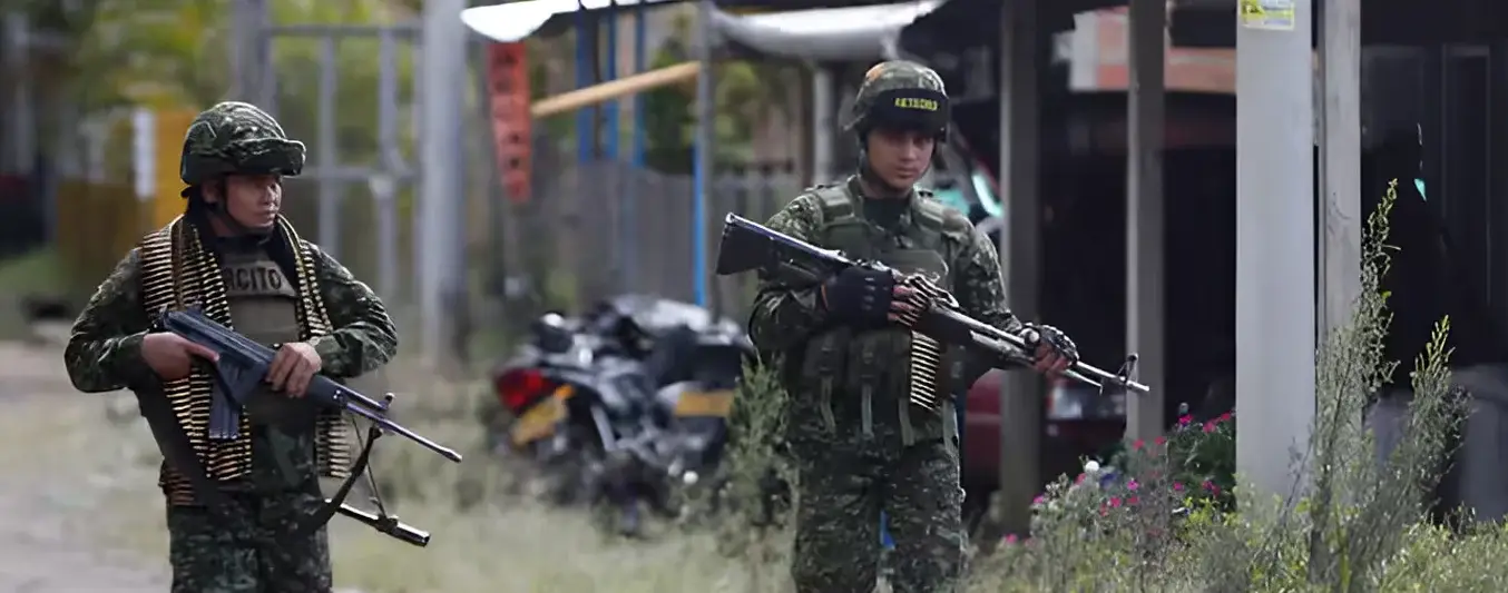 Aumento de criminalidad de violencia en Colombia