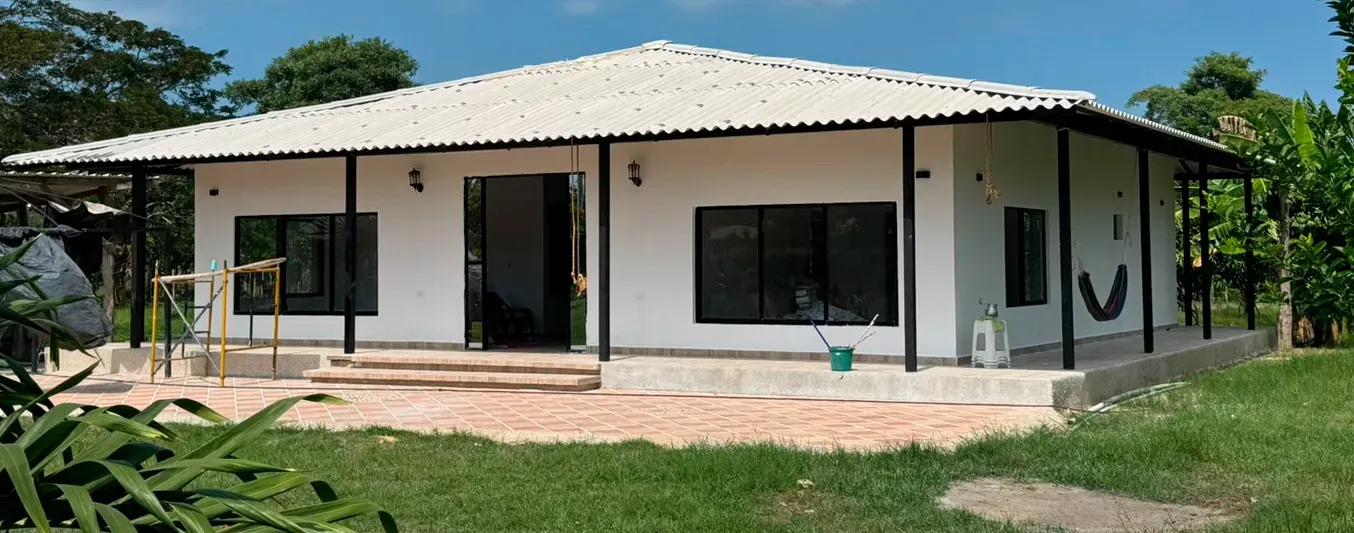 Vivienda rural pensada para el campo colombiano