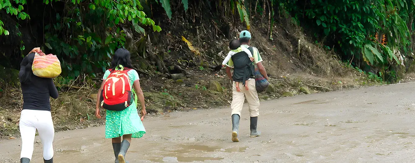 Desplazamiento en zona rural de Aracataca