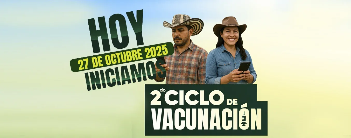 Inicio del 2 ciclo de vacunación 2025