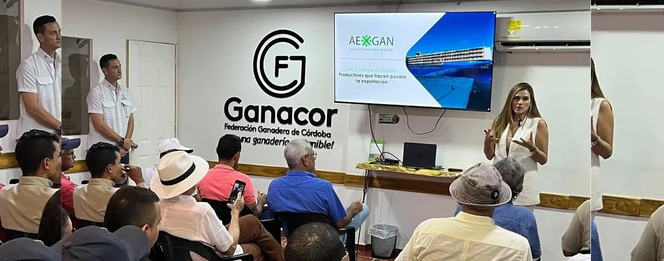 Charla financiamiento y nutrición, ofrecida por Aexgán y Ganacor
