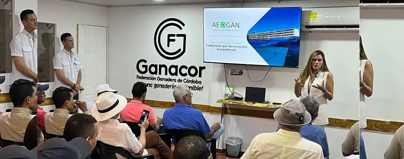 Charla financiamiento y nutrición, ofrecida por Aexgán y Ganacor