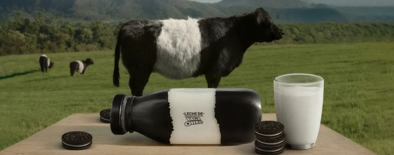Las vacas 'oreo' hoy son objeto de una campaña en México