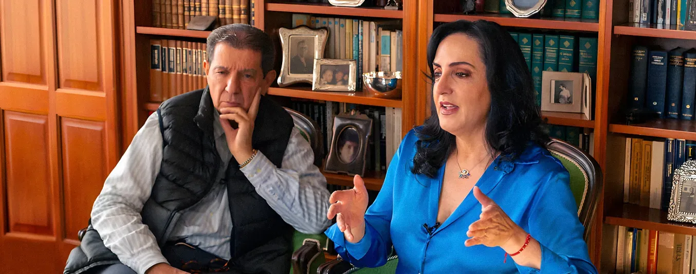 Maria Fernanda Cabal y José Félix Lafaurie