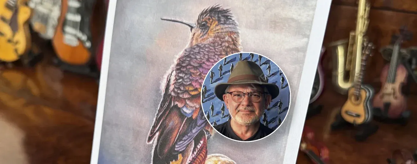 Carlos Antonio Coronel, un ilustrador apasionado por las aves